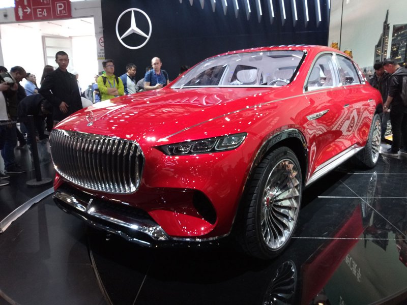В Пекине был представлен кросс-седан Mercedes-Maybach Ultimate Luxury