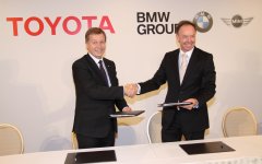 Водородный гибрид BMW и Toyota