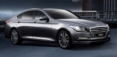 Появились фотографии нового автомобиля корейского производителя Hyundai Genesis 2015