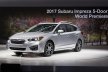 Концерн Subaru анонсировал европейский показ пятого поколения хэтчбеков Impreza