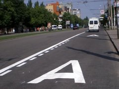 В российских мегаполисах будут выделять полосы для движения общественного транспорта