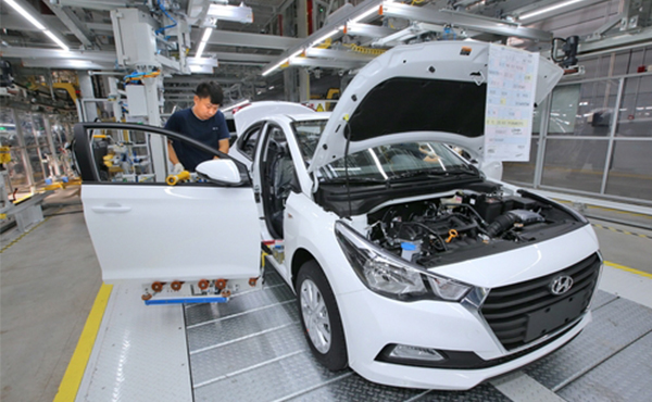 Hyundai остановила производство на 4-х заводах в Китае