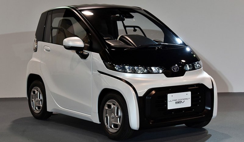 Японский автопроизводитель Toyota в 2021 году выпустит на рынок сверхкомпактный электромобиль