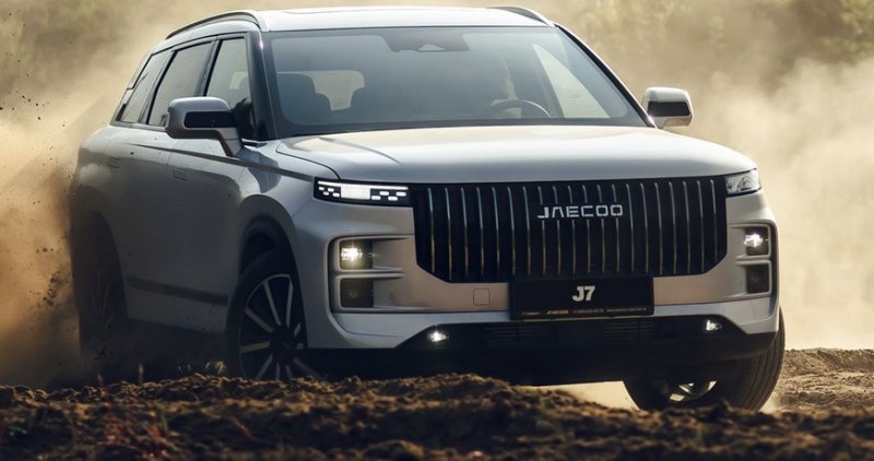 Обновленный кроссовер Jaecoo J7 