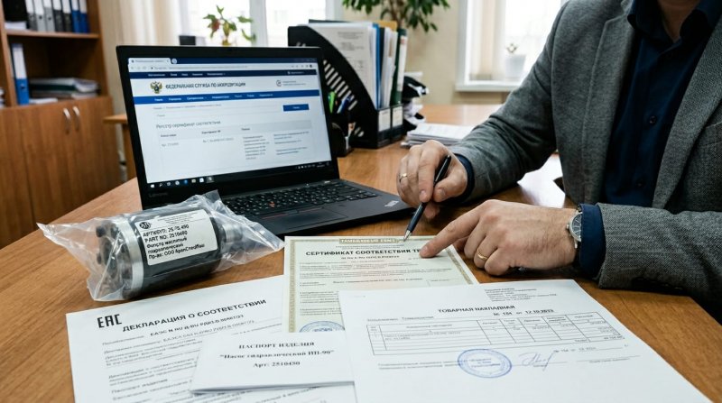 Наличие сертификатов и сопроводительной документации
