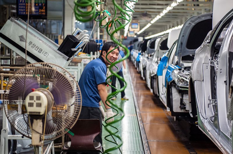 Южнокорейская автомобильная промышленность — это «Хенде», «Киа» и другие производители