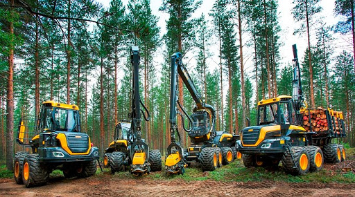 Японский производитель строительной техники увеличит продажи лесозаготовительных машин в странах Северной Америки и АСЕАН
