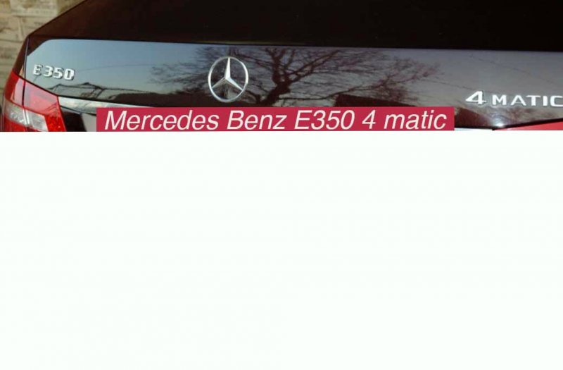 Mercedes-Benz E-class 2011